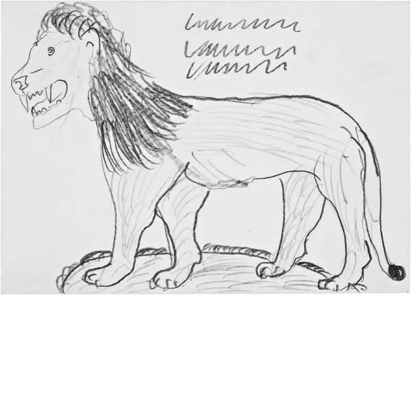 Franz Kamlander, Löwe, undatiert